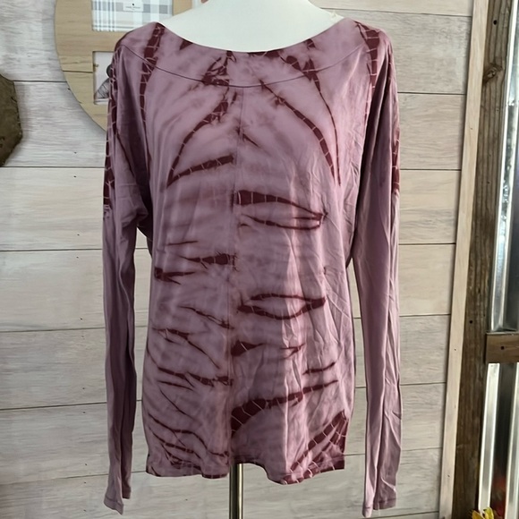 bloom Tops - Bloom Purple Tye Dye Long Sleeve Top S